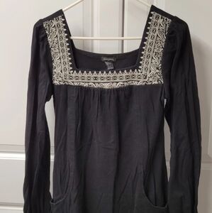 Eyeshadow Blouse Shirt Top Women's Juniors Size: Medium Cutest